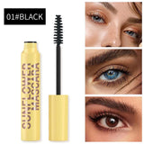 Christmas & Halloween 4D Curling Bubble Volume Mascara – Waterproof, Long-Lasting, Smudge-Proof, Easy to Apply,Unisex Eye Makeup