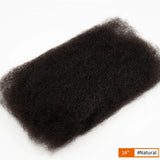 Afro Kinky Bulk Braiding Hair Extensions | 100% Human Hair | Lightweight & Natural Colors | 50g/Pack