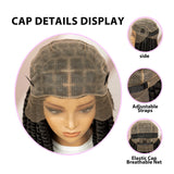 Twisted Braided Bob Wig | Full Lace Cap | Kanekalon Fibre