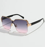 Cycling Men Women Sunglasses Luxury Brand Design Fashion Vintage Sun Glasses Square Alloy Frames Shades Eyewear UV400