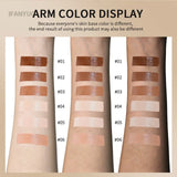 6Color Tinted Foundation Cream Stick Waterproof Lasting Oil-control Cover Acne Makeup Smooth Moisturize Concealer Serum Balm