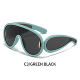 Oversized Punk Sunglasses