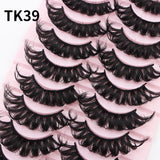 Russian Strip Lashes Makeup Lashes 25mm 3D Mink Volume Fluffy Natural False Eyelashes Thick Dramatic Mink Eyelashes Wholesale