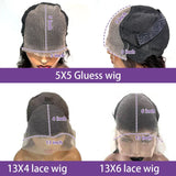 HD Transparent Lace Front Human Hair Wigs Jerry Curly Wig Lace Closure Wigs Human Hair Wig 13x4 13x6 Frontal Wigs