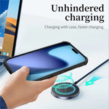 Rugged Armor For Magsafe Case For iPhone 17 Air 16 15 14 13 12 11 17 Pro Max Plus Wireless Charge Matte Bumper Shockproof Cover