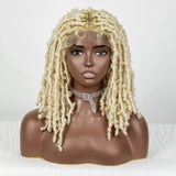 613 Blonde Butterfly Locs Braids Wig | Knotless Crochet | Full Lace