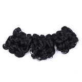 Brazilian Jerry Curly Human Hair Bundles | Natural Romance Curl Remy Weave (100g)