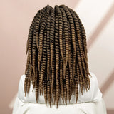 Twisted Braided Bob Wig | Full Lace Cap | Kanekalon Fibre