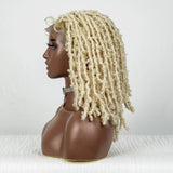 613 Blonde Butterfly Locs Braids Wig | Knotless Crochet | Full Lace