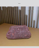 Luxury Glitter Cloud Bag Women's Handbag | Crystal Shiny Rhinestones Diamond Evening Bag (Wedding Party Clutch Purse Shoulder Bag)