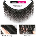 30 40 Inch Body Wave 1 3 4 Bundles Brazilian Remy Virgin Human Hair Wavy Double Bundles Weave Extensions