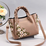 New Luxury Design Women's Pleated Tote Bag | Solid Color Underarm Handbag & Purses (Shoulder Bag, Female Retro Pouch)