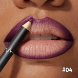 Waterproof Long Lasting Matte Lipliner Pencil Red Contour Tint Lipstick Non Stick Cup Moisturising Lip Makeup 12 Colors