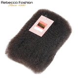Brazilian Remy Afro Kinky Curly Bulk Hair | 50g/Pack | Dreadlock & Braid Extensions | Natural Look