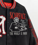 Scarface Vegan Leather Varsity Jacket