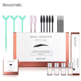 Hot Brow Lift Perming Eyebrow Lifting Brow Lamination Kit With Cling Film Nutrition Keratin Perming Lotion For Home Use Kit