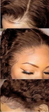 30 Inch Burgundy 99J Curly Human Hair Wig | 13x6 Lace Frontal | 200% Density