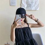 Aviator Baseball Cap – Unisex Summer Hat with Built-In Sunglasses