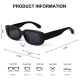 BEGREAT Fashion Retro Small Rectangle Sunglasses Brand Designer Vintage Travel Female Sun Glasses Eyewear Shade UV400 Protection