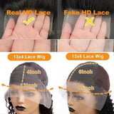Premium 250 Density Deep Wave Human Hair Wigs 40 Inch Extra Long Natural Bouncy Texture 13x4 13x6 HD Lace Frontal Durable Versatile Women Wigs