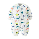 Newborn Baby Spring Winter Clothes Infant Jacket for Girls Jumpsuit for Boys Soft Flannel Bebe Romper Baby Clothes 0-18 Month