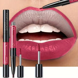 Waterproof Long Lasting Lip Liner Pencil, High Pigment Smooth Matte Lip Liner, Sweatproof Non-Fading Lip Contour Makeup