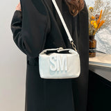 fashion Women Square Crossbody Bag Office Party Club Letter Small Shoulder Handbag for women