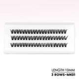 WOSHEER Lash Clusters Kit Lash Spikes Eyelash Clusters Volume Individual Lashes DIY Spiky Lash Extension Manga Clusters Eyelash