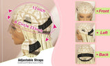 Boho Box Braided Wig with Curly Hair | Goddess Locs Accents | Full Lace Brown Braids Wig | Bohemian Box Braid Wig