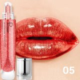 Pudaier mirror liquid lacquer lip gloss pearlescent lip glaze moisturizing lip plumping makeup