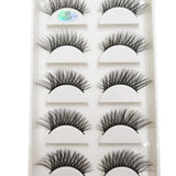 15 Style 5 Pairs 3D Eyelashes Natural False Eye Lashes Thick Faux Mink Lashes Soft Fake Eyelash Wispy Makeup Cilios