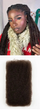 Rebecca Afro Kinky Bulk Human Hair for Braiding | Remy Virgin Brazilian Extensions (Multi-Color)