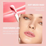 Butter Lip Cream Liquid Lipstick, Non-Sticky, Moisturizing High Pigment For Nude Red Sexy Lip Makeup Cosmetic