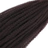 18" Marley Twist Braiding Hair | Crochet Braids | Afro Twist Kinky Hair Extensions | Ombre Colors | 30 Strands/Pack