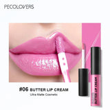 1PC Waterproof Liquid Lipstick 21 Color Vitamin E Makeup Sets Lip Glosses Lip Plumpers