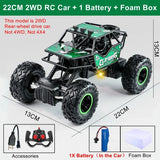 Oike RC Car Remote Control Climbing Vehicle Outdoor All Terrain Off-road Trucks 4WD Racing Drift Cars Toy Gift for Kids Adults