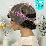 Short Bantu Knot Braided Wig | Full Lace | Synthetic Hair | Baby Hairs | Transparent Lace | Cute Braids Wig for Women