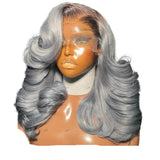 Bouncy Curly Rooted Color HD Lace Front Wig | 13x4 Glueless Human Hair Ready To Go