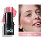 Face Pearl Stone Highlighter Stick Contour Shading Lasting Cheek Stereoscopic Brightening Skin Blush Illuminator Makeup Cosmetic