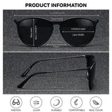 BARCUR Sunglasses Women’s Leopard Print Two-Tone Cat Eye Fashion Glasses – Trendy Polarized UV400 Gradient TAC Lenses for Summer Travel & Outdoor Activities