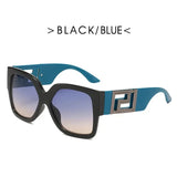 Luxury style Vintage Oversize Sunglasses