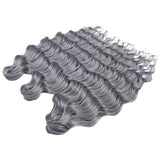 24" Orange Twist Crochet Hair | Synthetic Deep Wave Braiding Hair Extensions | Water Wave Hair | Heat Resistant Fiber | 60 Strands/Pack