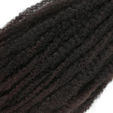 18" Marley Twist Braiding Hair | Crochet Braids | Afro Twist Kinky Hair Extensions | Ombre Colors | 30 Strands/Pack
