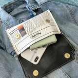 Small Square Messenger Bag | PU Shoulder Bag for Women