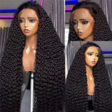 HD Transparent Lace Front Human Hair Wigs Jerry Curly Wig Lace Closure Wigs Human Hair Wig 13x4 13x6 Frontal Wigs
