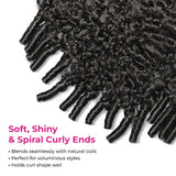 300 Density Burmese Curly Human Hair Wigs For Women 4C Afro Kinky Culry 3 IN 1 Half Wigs Human Hair Wigs 100% Human Hair On Sale