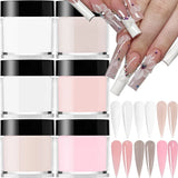 Nail Kit Set Acrylic Powder Monomer Acrylic Liquid For Nail Extension Professional Gel Manicure Set False Nails Art Tools Set *&