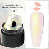 Milky White Nail Extension Gel Clear Nude Building UV Gel For Nails Finger Extensions Form Tips French Nails Manicure Nail Art