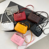 fashion Women Square Crossbody Bag Office Party Club Letter Small Shoulder Handbag for women