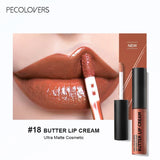 1PC Waterproof Liquid Lipstick 21 Color Vitamin E Makeup Sets Lip Glosses Lip Plumpers